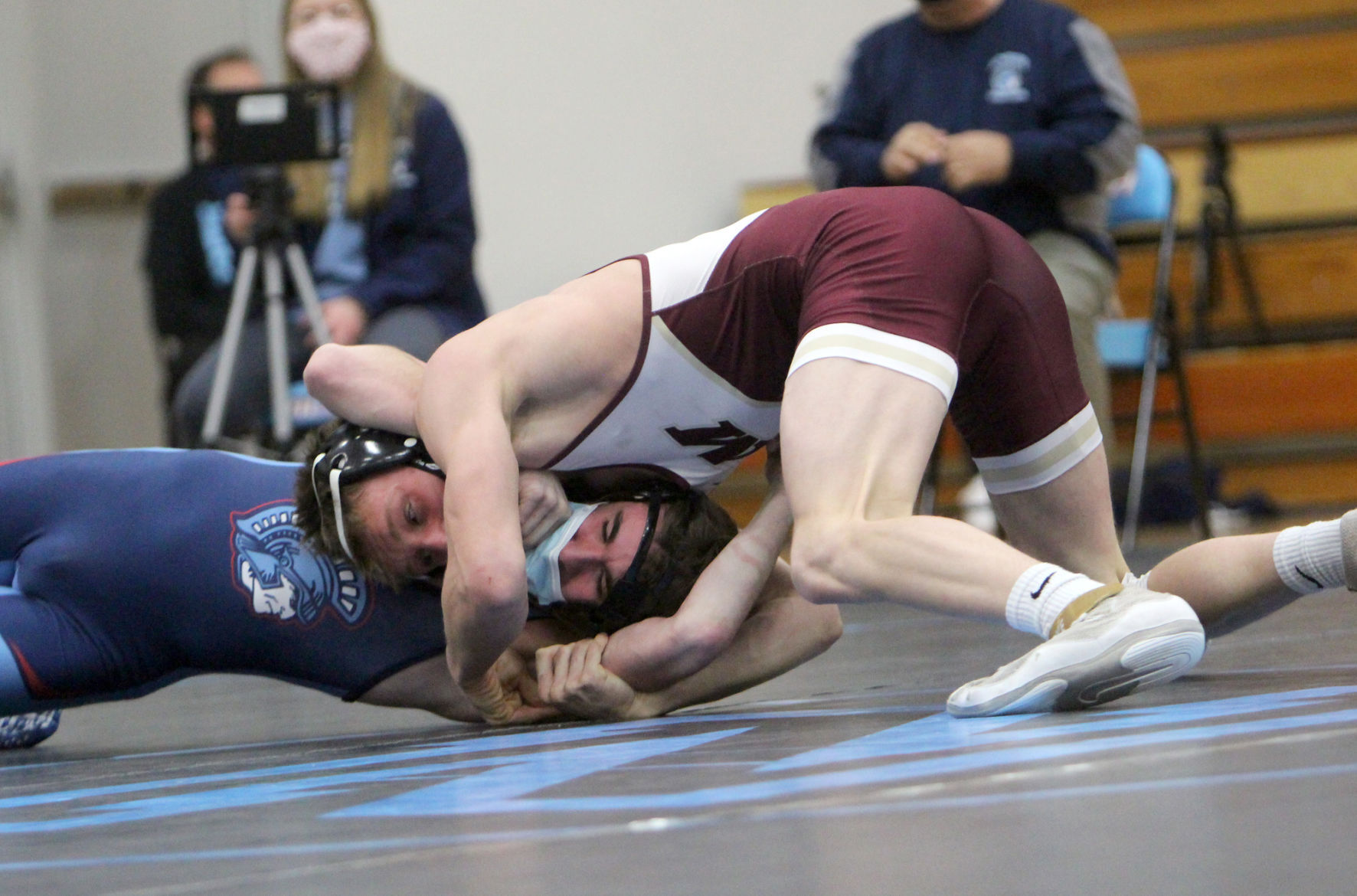 Division 1 prep wrestling sectionals at Eau Claire North 1-30-21